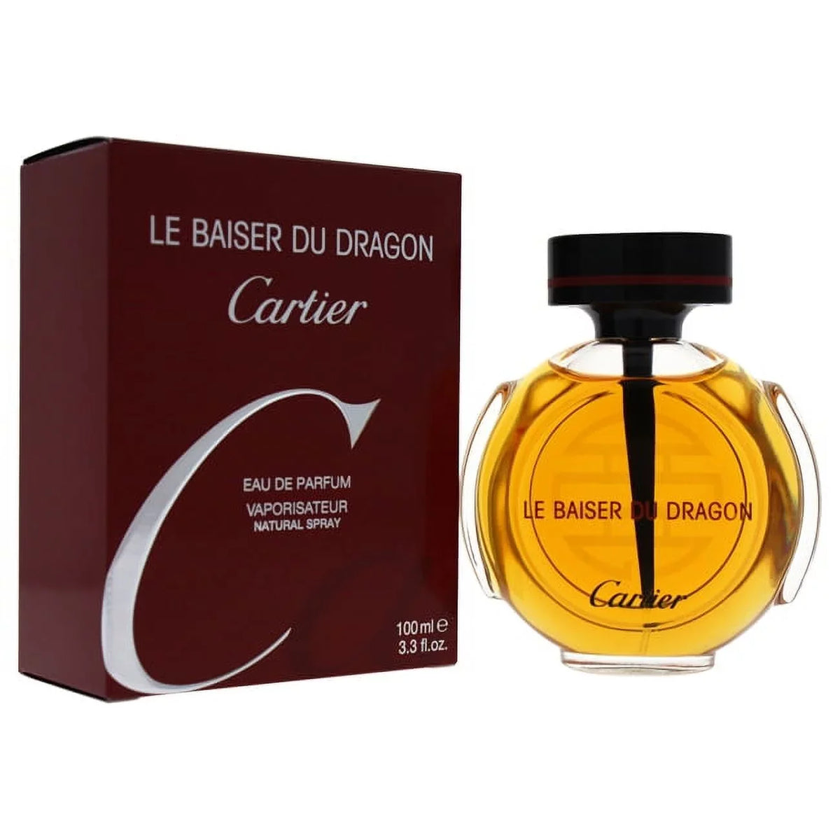 Cartier Le Baiser Du Dragon Eau De Parfum Apply; Perfume for Women; 3.3 Oz