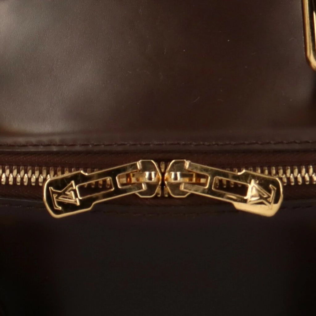 Authenticated Refurbished Louis Vuitton LOUIS VUITTON Verona MM Damier Shoulder Bag Canvas Brown Women's
