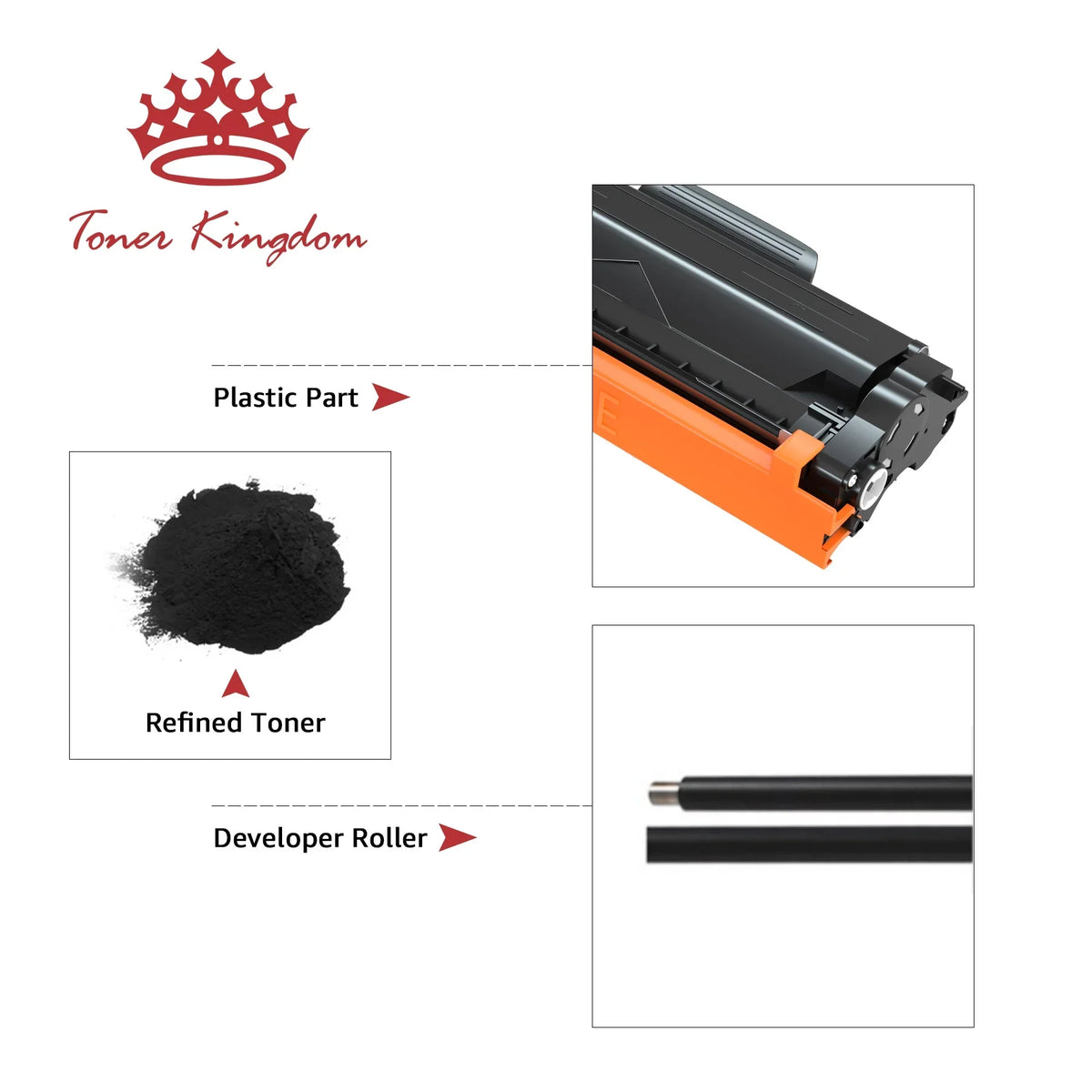 4-Pack MLT-D111S Compatible Toner Cartridge for MLT-D111S 111S High Yield Xpress SLM2020W M2022W M2070FW M2024 M2026W Printer (Black)
