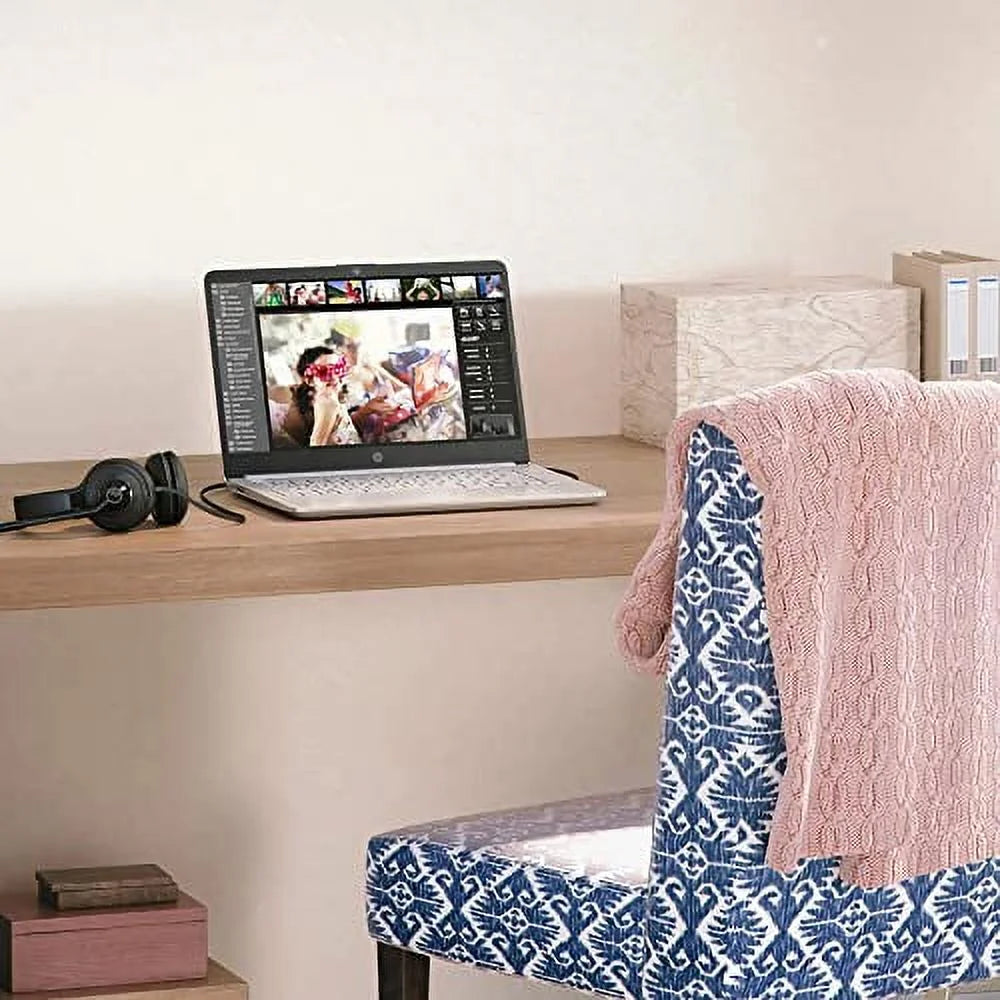 2023 Newest 14 Notebook 14" Display, Core i5 1135G7 Processor, 32GB RAM, 1TB SSD, Iris Xe Graphics, Bluetooth, Webcam, HDMI, Windows 11 Home, Natural Silver
