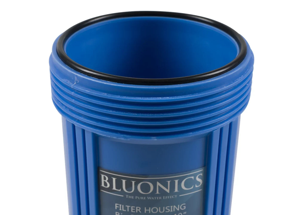 Bluonics 4.5"x20" Whole House Fluid Filter Replacement Solid Blue Canister-Cap not included