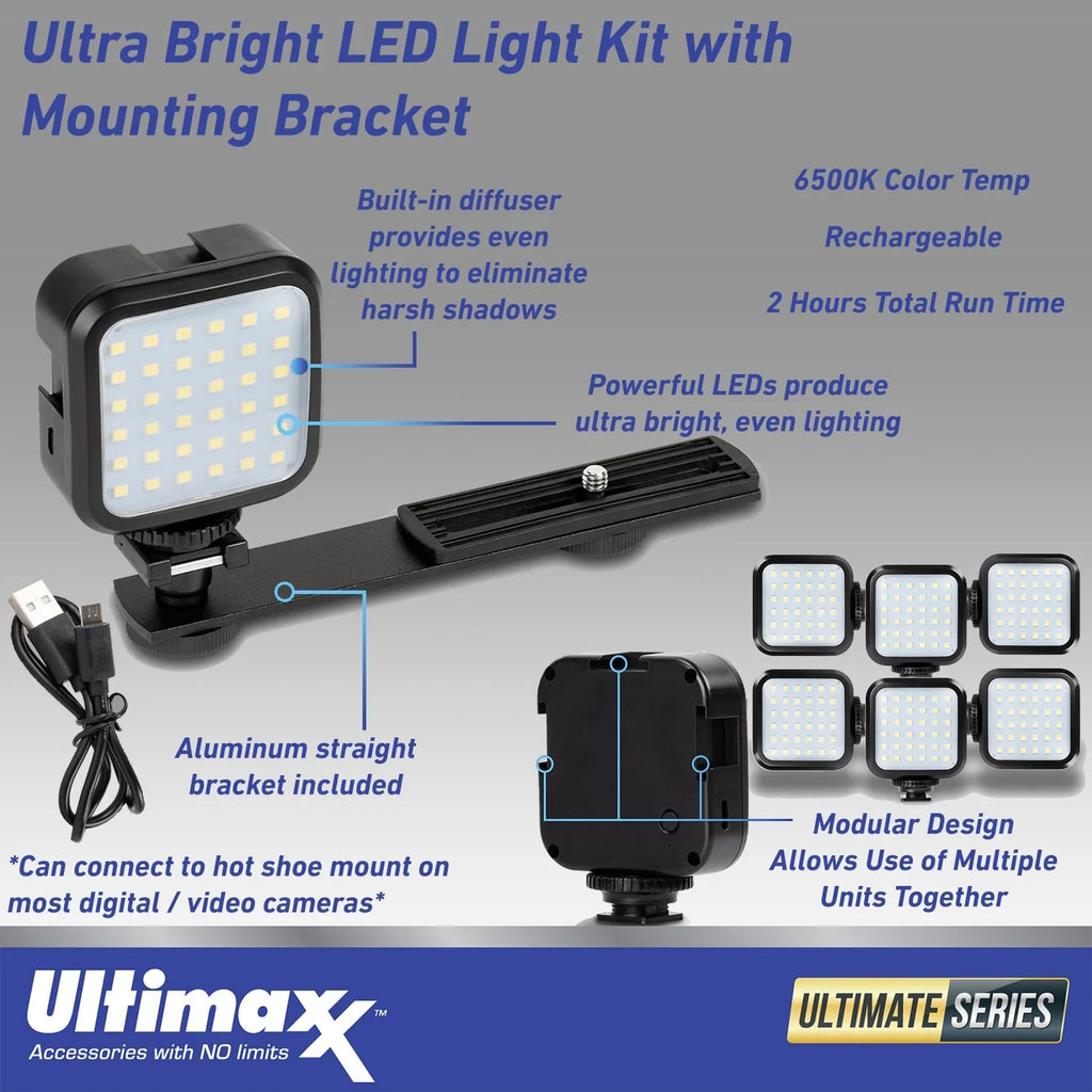 Ultimaxx Deluxe EOS M200 Mirrorless Camera w/ 15-45mm f/3.5-6.3 IS STM Lens Bundle - Includes: 64GB Ultra Memory Card, Digital Flash with Bracket & Much More