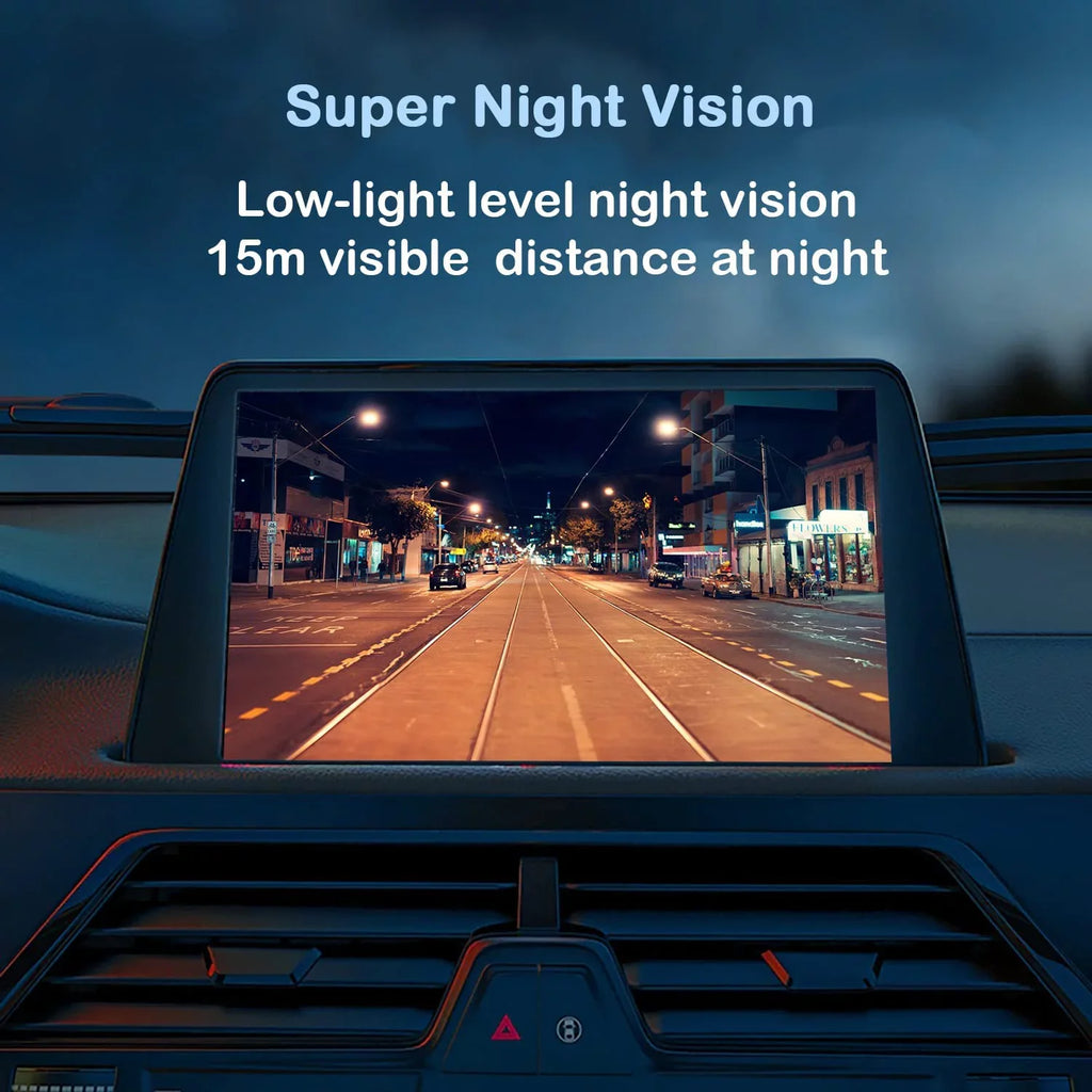 CAM110 Backup Camera License Plate HD Night Vision Rear View 170° Angle Fluid Compatible with Pioneer Car Radio DMH-100BT DMH-WT8600NEX DMH-160BT DMH1770NEX AVH-120BT AVH-210EX AVH-2550NEX