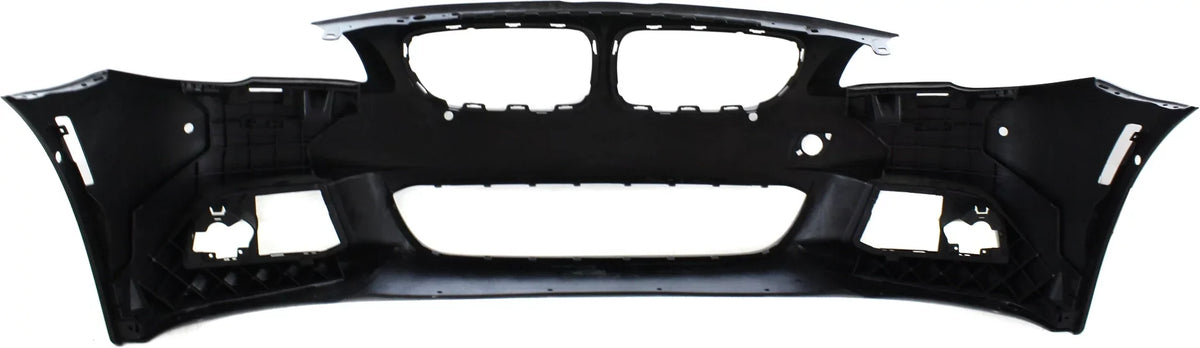 Front BUMPER COVER Compatible For BMW 5-Series 2011-2013 Primed with M Pkg with PDC Sensor Holes with Side View Camera Sedan