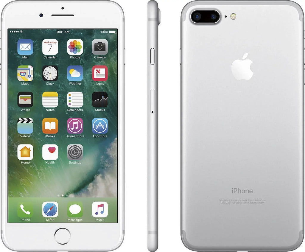 Restored iPhone 7 Plus 32GB, Silver - Unlocked GSM (Refurbished)