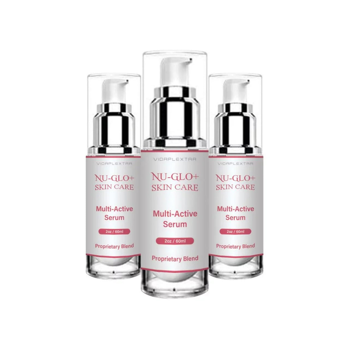 (3 Pack) Nu-Glo+ Skincare - Nu-Glo+ Skincare Serum