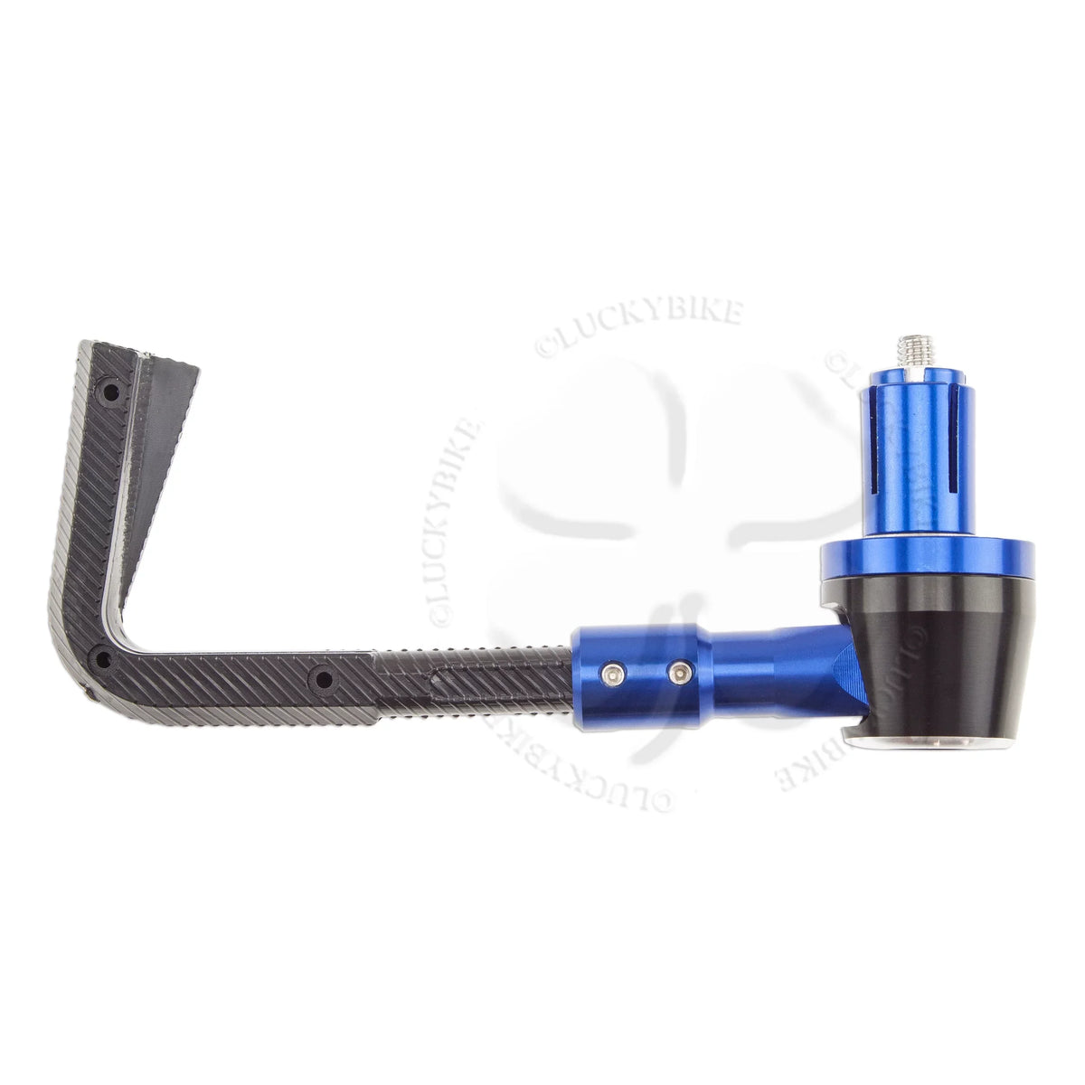 Blue Lever Guard 7/8" & 6mm CNC Race Universal Hand Block PVC Bar End