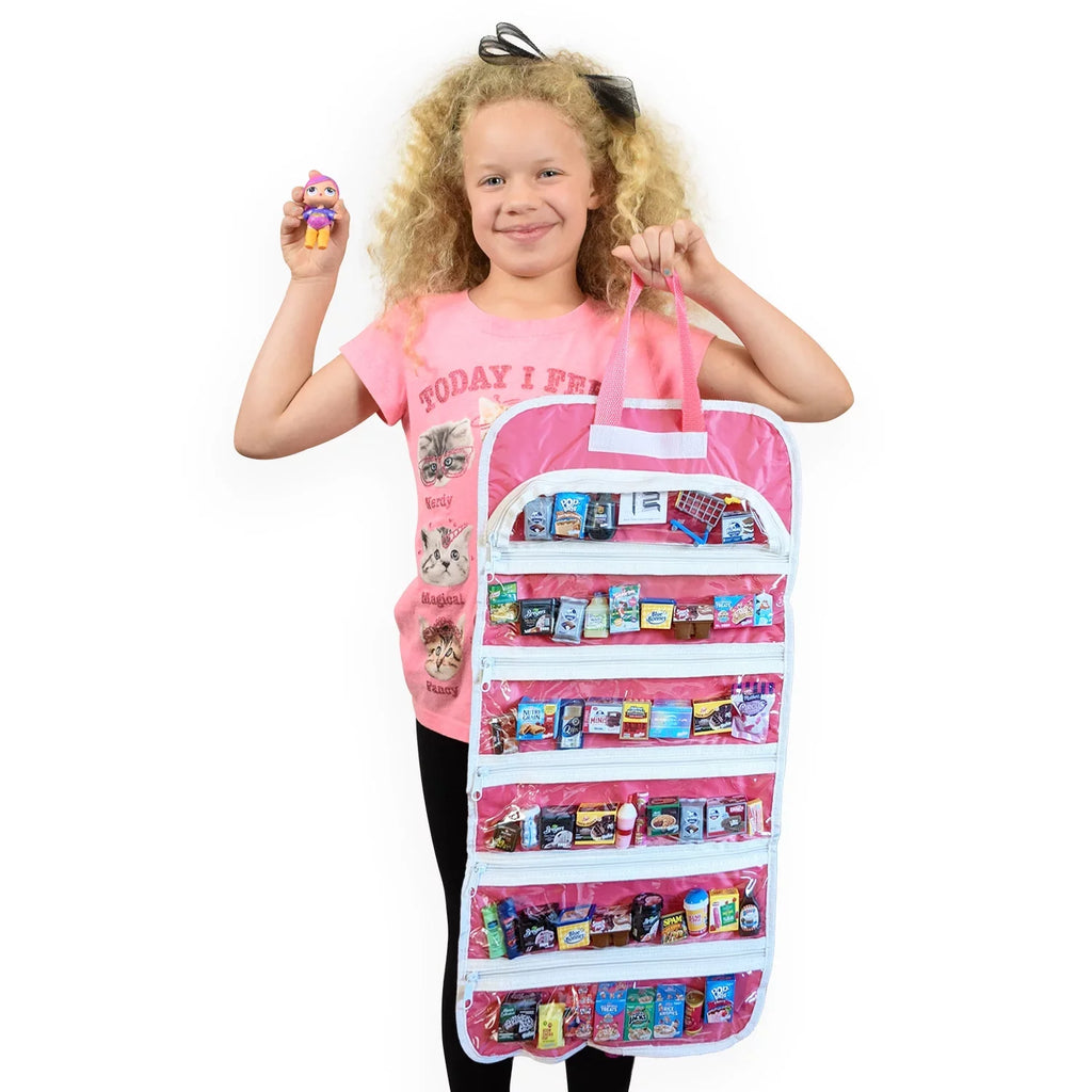 EASYVIEW Toy Storage Organizer Case Compatible LOL Doll Bundle (2-items)