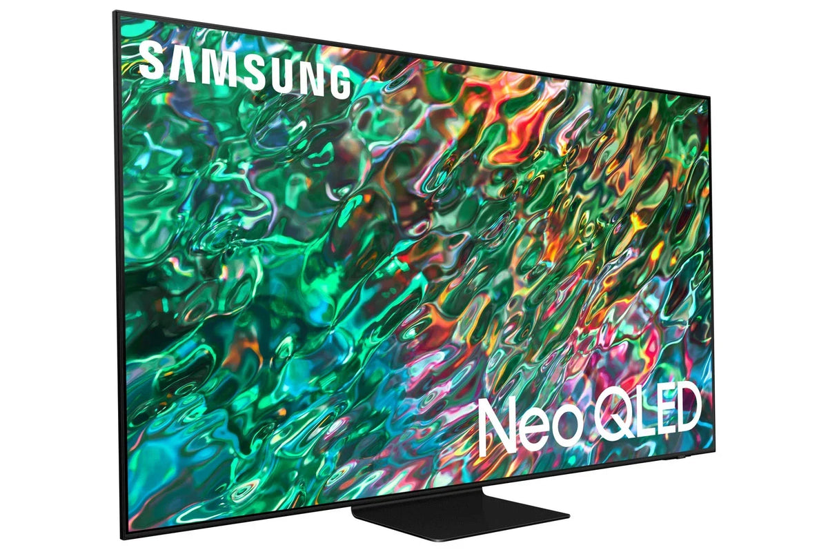QN50QN90BAFXZA 50" QLED Quantum Matrix Neo 4K Smart TV with a VG-ARAB22STD Auto-Rotating Studio Stand for 43"-55" TVs (2022)