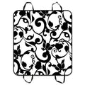 GCKG Black and White Damask Pattern Classic Vintage French Floral Swirls Pet Car Seat Cover Dog Car Seat Mat Hammock Cargo Mat Trunk Mat For Cars Trucks and SUV 54x60 inches