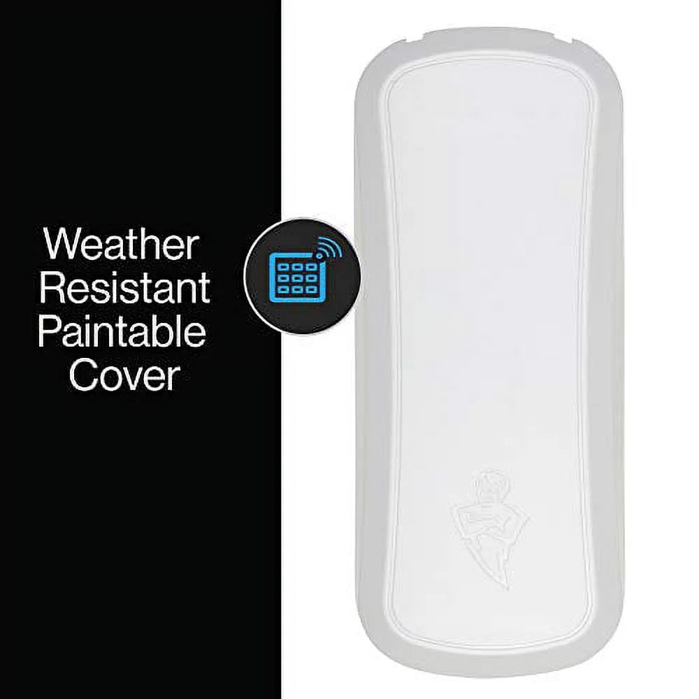 Genie Authentic Chipset GK-R garage door opener wireless keyless keypad - works with all Genie Processor garage door openers, Off-White