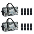 Suzicca Motorcycle Fluidproof Reflective Luggage Bag Motorcycle Duffel Bag Luggage for Skiing Travel Boating Hiking Camping