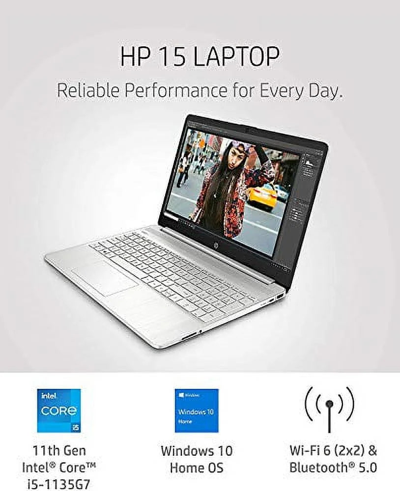 2021 Newest 15.6" IPS FHD Notebook i5-1135G7(Benchmark Beats i7-1065G7), Iris Xe, 32GB DDR4 RAM, 1024GB PCIE SSD, Fingerprint, Lightweight, Bundle HDMI, Win 10 Home, Silver
