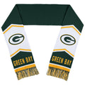 WEAR by Erin Andrews Green Bay Packers Jacquard Stripe Scarf