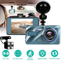 Car Dash Camera, iMounTEK Front and Rear Dual Dash Cam, 170° Super Wide Angle, 4.5inch Display G-Sensor, Parking Monitor, Motion Detection