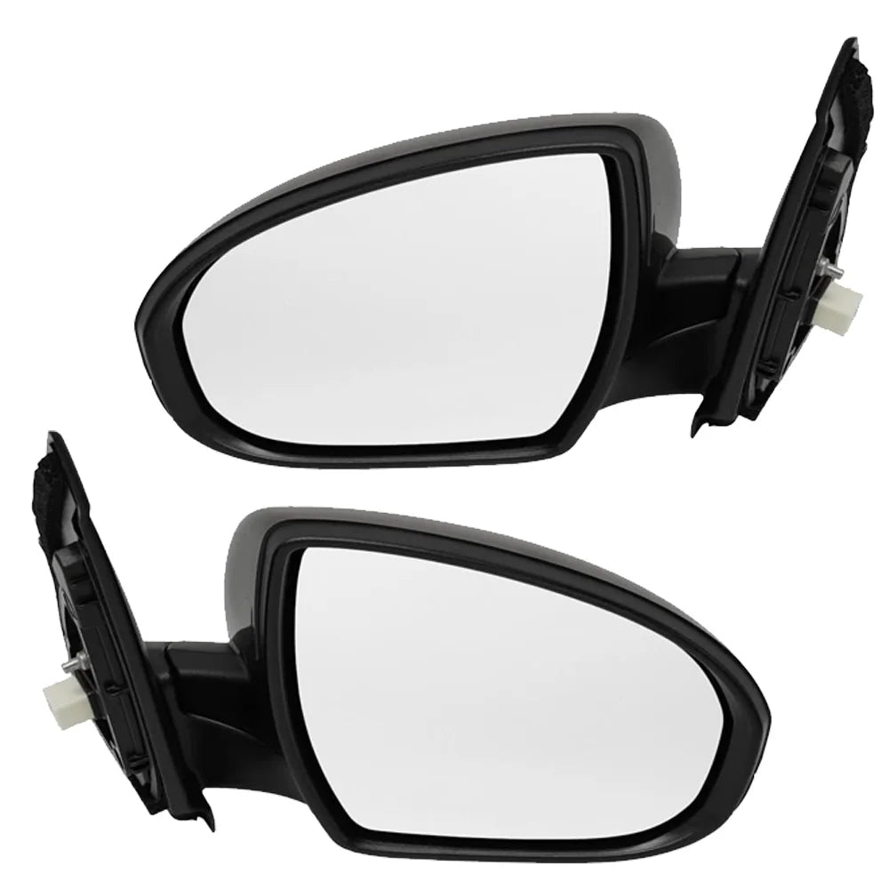 New Pair Of Mirrors Compatible With Hyundai Tucson Fuel Cell Sport Utility 4 Door 2016 2017 2018 By part number HY1321246 HY1320246 87620-D3410 87610-D3410 87620D3410 87610D3410
