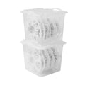 The Home Edit Christmas Light Storage Organizer; Set of 2