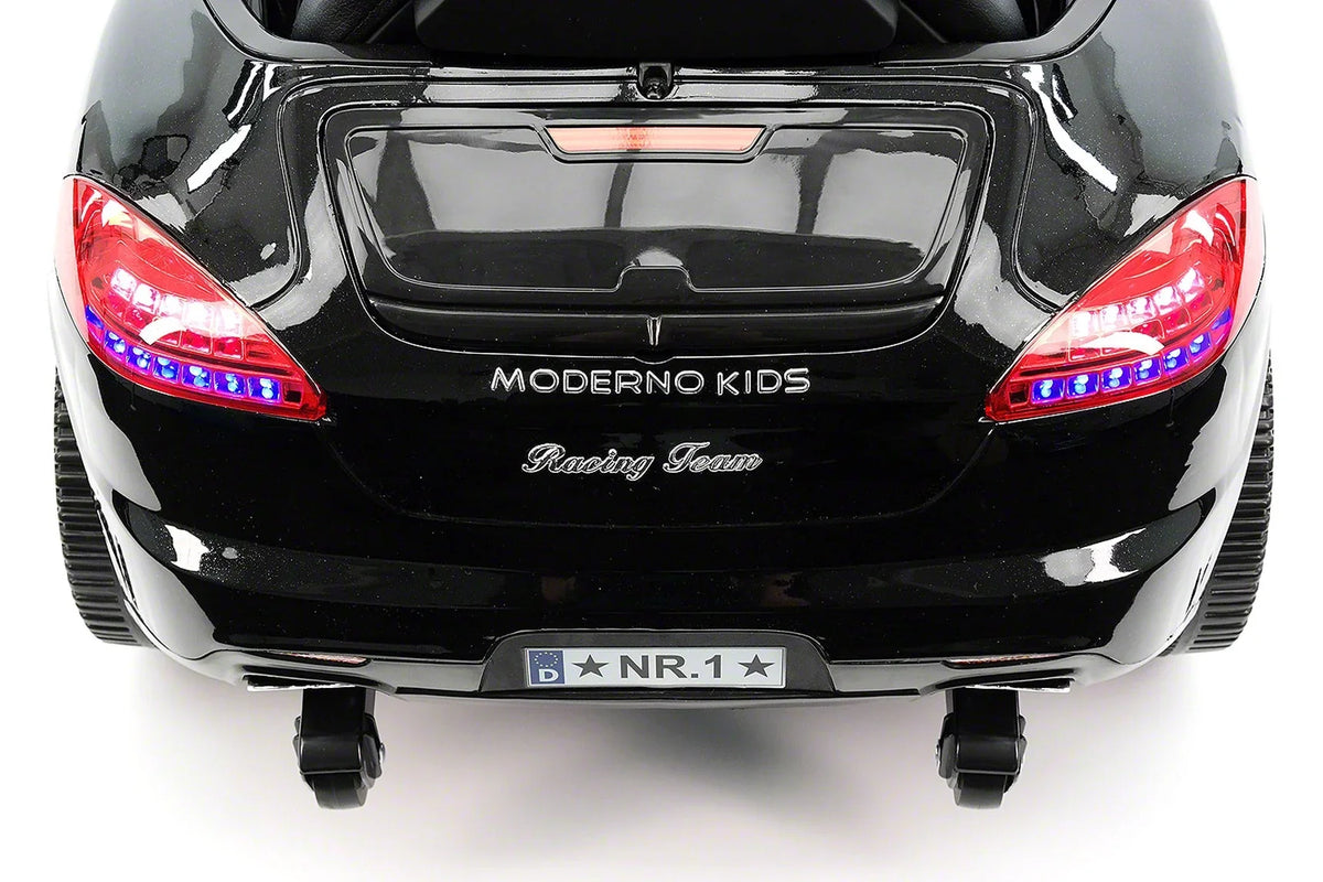 Kiddie Roadster 12V Kids Voltage-driven Ride-On Car with R/C Parental Remote | Black Metallic