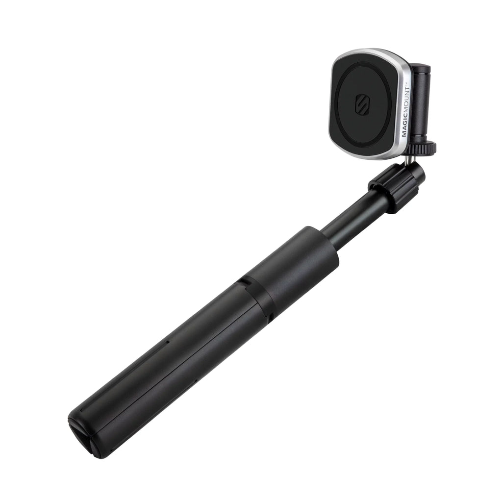 Scosche MP2TR1-SP MagicMount Pro 2 Tripod/Selfie Stick Phone Mount with Adjustable Arm, Black