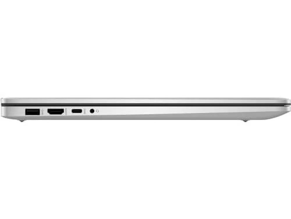 2023 Newest 17.3” FHD IPS Notebook PC 10-Core 13th i7-1355U Iris Xe Graphics 32GB DDR4 1TB NVMe SSD WiFi AX BT5.3 USB-C HDMI Webcam Natural Silver Windows 11 Pro w/RE USB