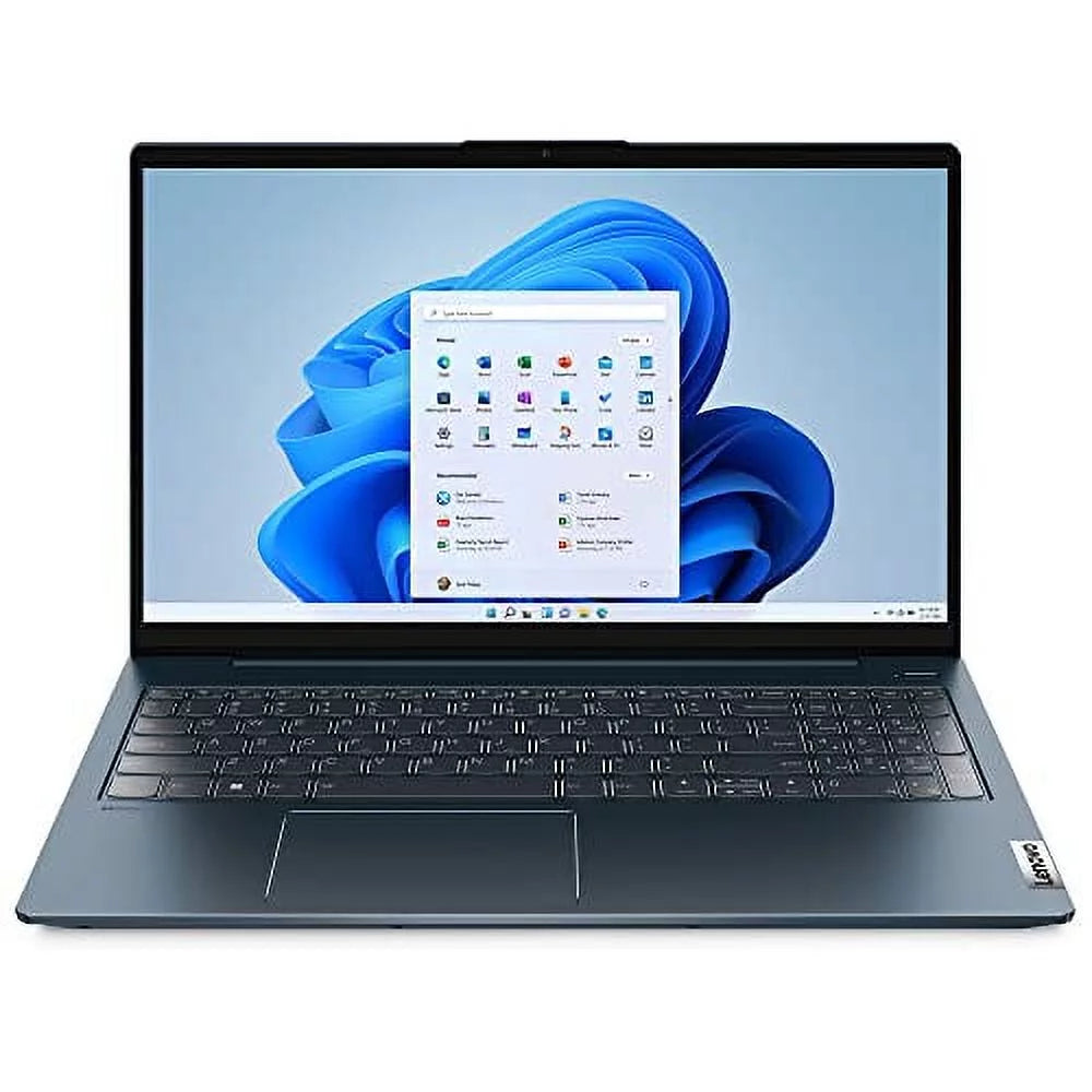 2022 IdeaPad 5i Notebook 15.6'' FHD IPS Display 12th i7-1255U 10-Core Iris Xe Graphics 12GB DDR4 512GB SSD WiFi 6 Windows 11 Home w/ RATZK 32GB USB, Stone Blue (82SF0009US)