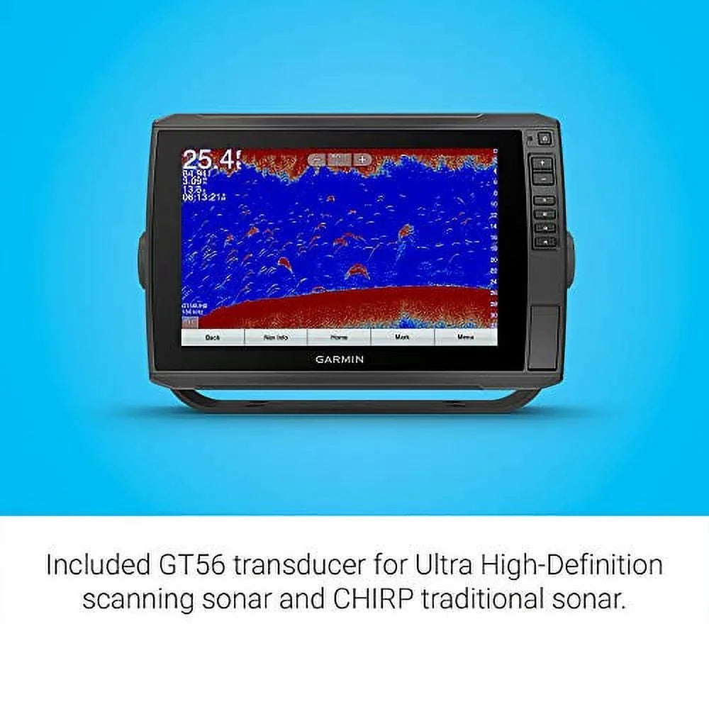 Garmin ECHOMAP Ultra 106sv with GT56UHD-TM Transducer (Bundle) With USB Charging Cube + USB Car Charger + LCD Display Cleaning Kit