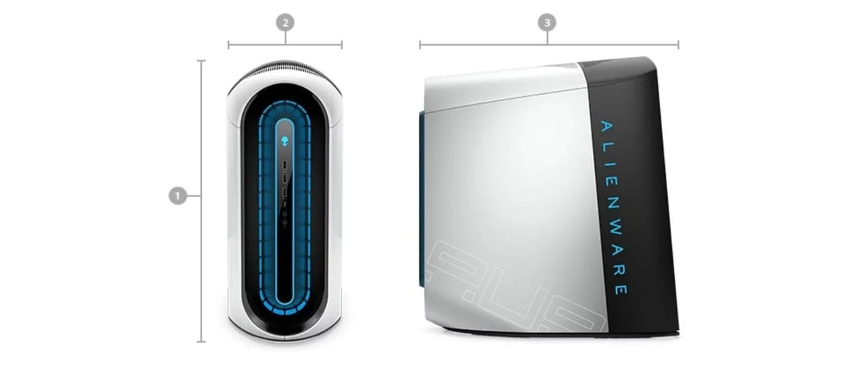 Restored Alienware Aurora R12 Gaming Desktop (2021) Core i5 - 1TB HDD - 16GB RAM - RTX 3080 6 Cores @ 4.9 GHz - 11th Gen CPU - 10GB GDDR6X (Refurbished)