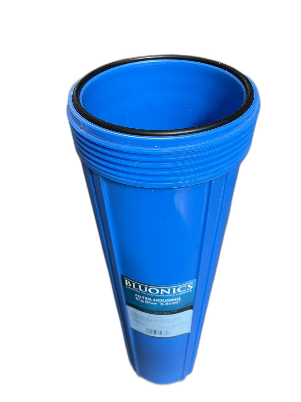 Bluonics 4.5"x20" Whole House Fluid Filter Replacement Solid Blue Canister-Cap not included