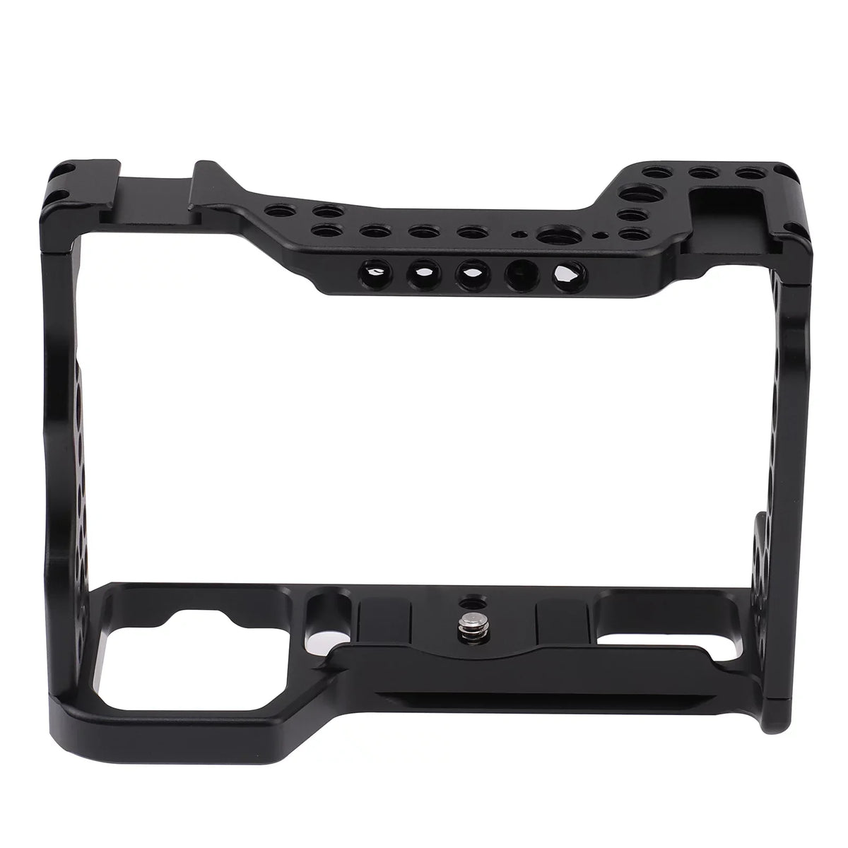 Cage Aluminum Alloy Video Cage Replacement for A7M3 A7R3 A9 Mirrorless with Cold Shoe Mount 14 Inch & 38 Inch Screw Holes
