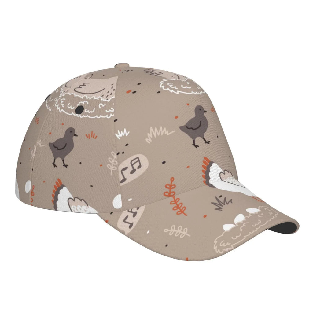 Lukts Chicken Cap Hat For Men/Women,Unstructured/Cotton