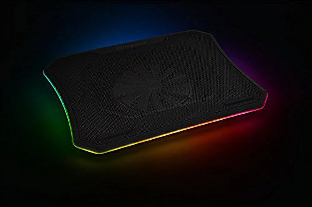 Thermaltake Massive 20 RGB Steel Mesh Panel Single 200mm Fan 10"‐19" Notebook Notebook Cooling Pad CL‐N014‐PL20SW‐A