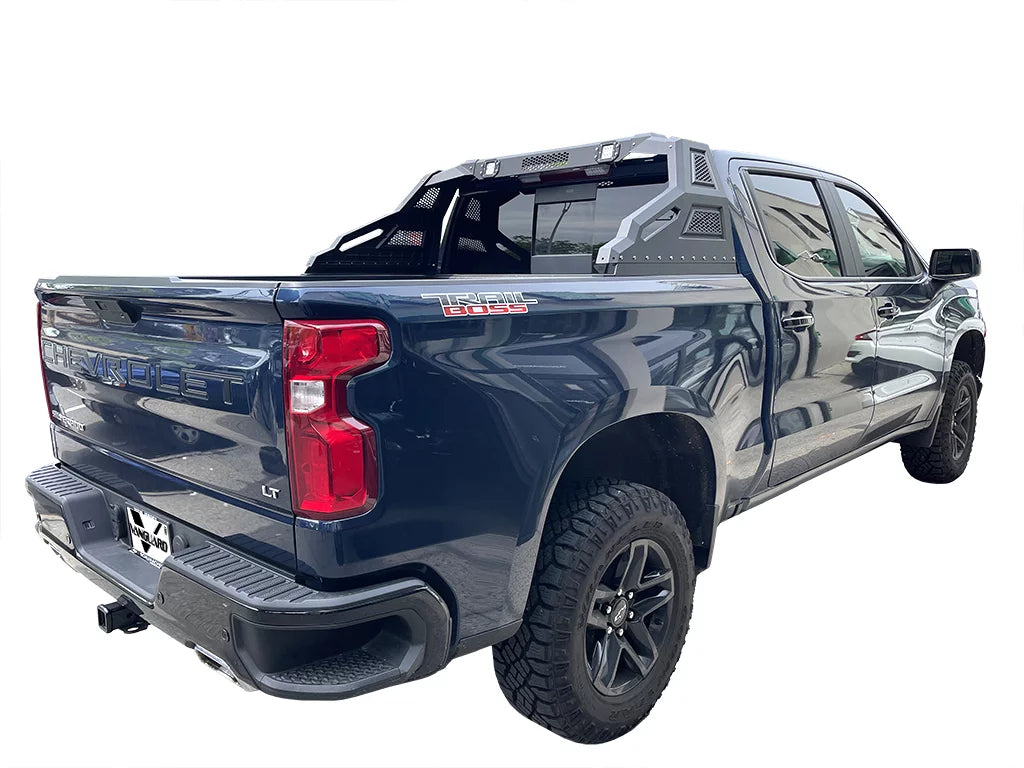 Vanguard VGRB-2265BK Black RL-B Bed Bar Roll Bar | Compatible with 07-22 Chevrolet Silverado 1500/07-22 Dodge Ram 1500/04-22 Ford F-150/07-22 GMC Sierra 1500/07-22 Ram 1500/07-22 Toyota Tundra