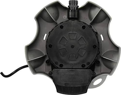 Wayne WPCP250 57735-WYN1 1/4 Automatic Pool Cover Pump with Magnetic Float S and 25 FT Pull-to-Shore Rope, Gray
