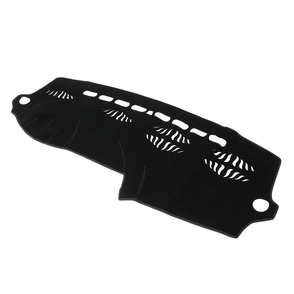 Unique Bargains Dash Cover for Audi Q7 2007-2015 Center Console Dashboard Cover Non-Slip Polyester Black 1 Pcs