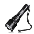 Dive Lights Scuba Diving; 5 Modes Rechargeable Underwater Flashlight; 80M Streamproof Dive Flashlight with Battery and Charger for Snorkeling
