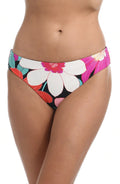 La Blanca Women's Reversible Hipster Bikini Bottoms Swimsuit White Size 6