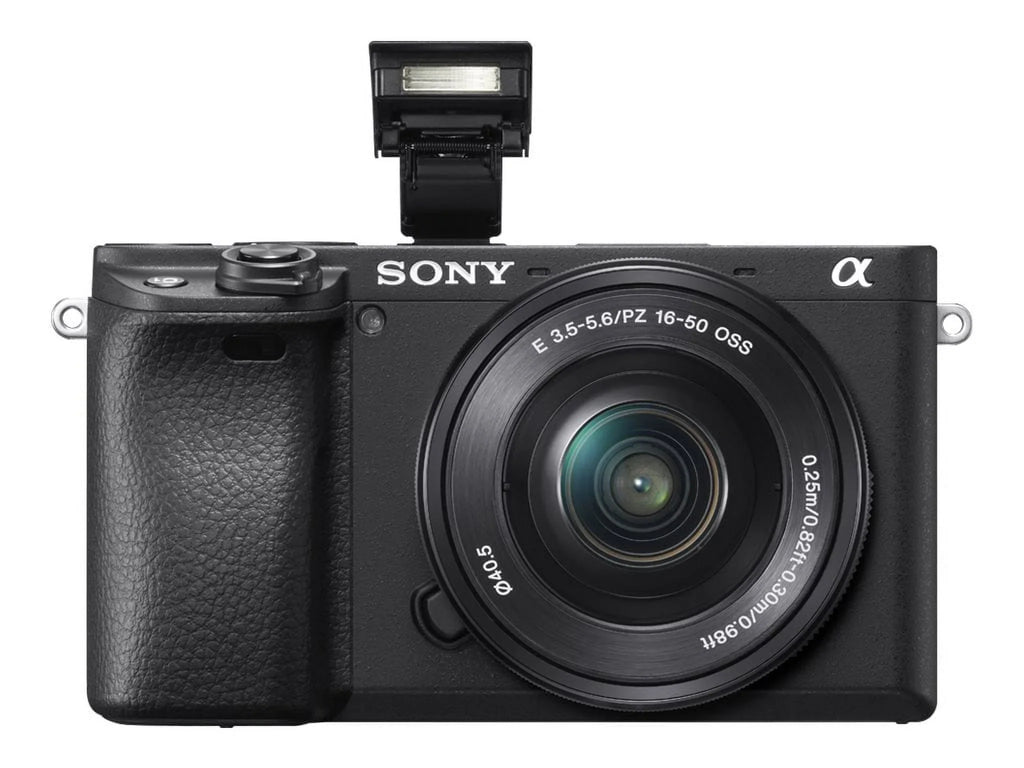 a6400 ILCE-6400L - Digital camera - mirrorless - 24.2 MP - APS-C - 4K / 30 fps - 3x optical zoom 16-50mm lens - Wi-Fi, NFC, Bluetooth - black