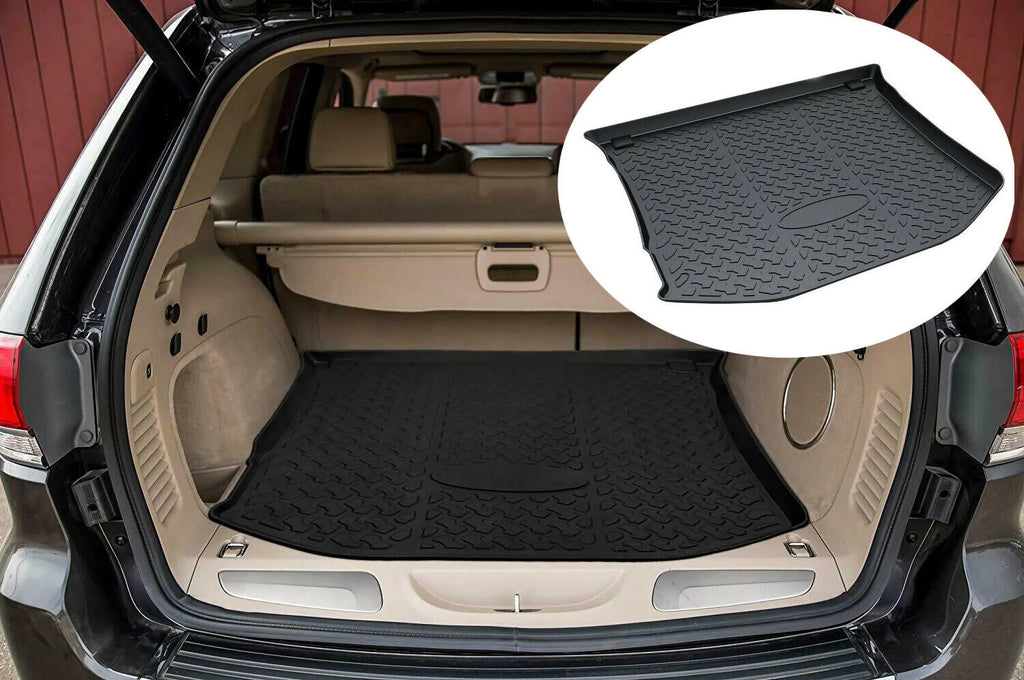 Easy to Clean for 2011-2021 Jeep Grand Cherokee TPO Rear Cargo Trunk Mats Liner