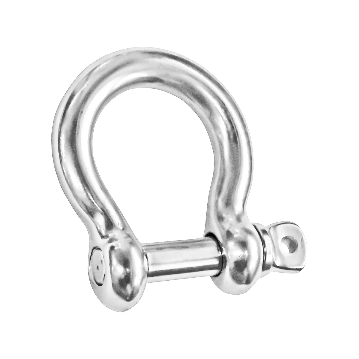 Five Oceans 5/8 Screw Pin Bow Shackles, Stainless Steel Anchor Shackle for Boat, Sailboat FO430