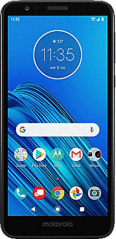 Verizon Wireless Motorola Moto E6 16GB Prepaid Smartphone; Black