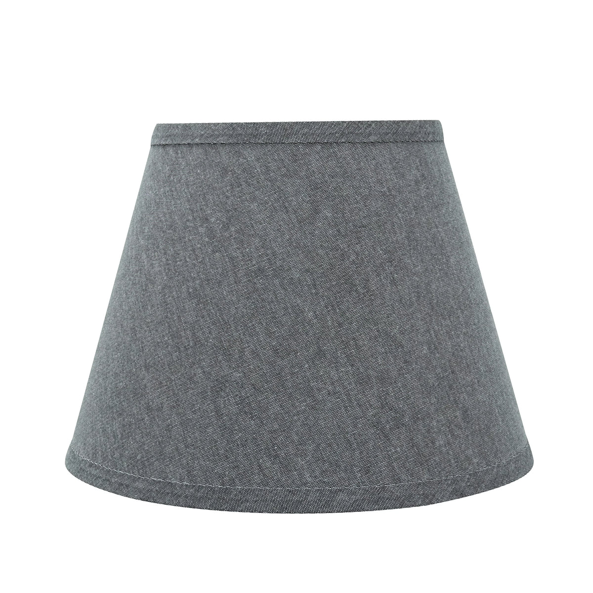 Aspen Creative 58853 Transitional Hardback Empire Shape UNO Construction Lamp Shade in Grey, 10" Wide (6" x 10" x 7 1/2")