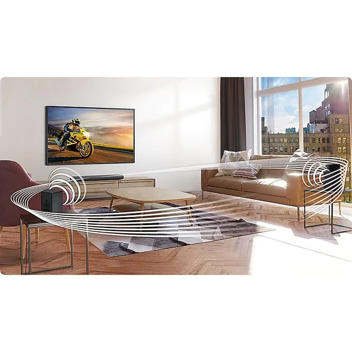 SWA-9100S Wireless Rear Speaker Kit 2.0ch SWA-9100S/ZA for Soundbar Surround Sound Home Theater Expansion Bundle with Deco Gear Pack of 3 Wall Mount Shelf Stands