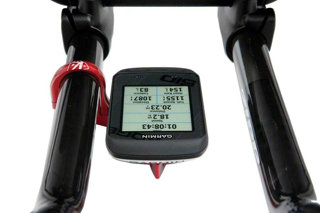 K-EDGE TT Mount for Garmin Edge and Forerunner Quarter Turn Type Computers, 22.2mm, Gun Metal