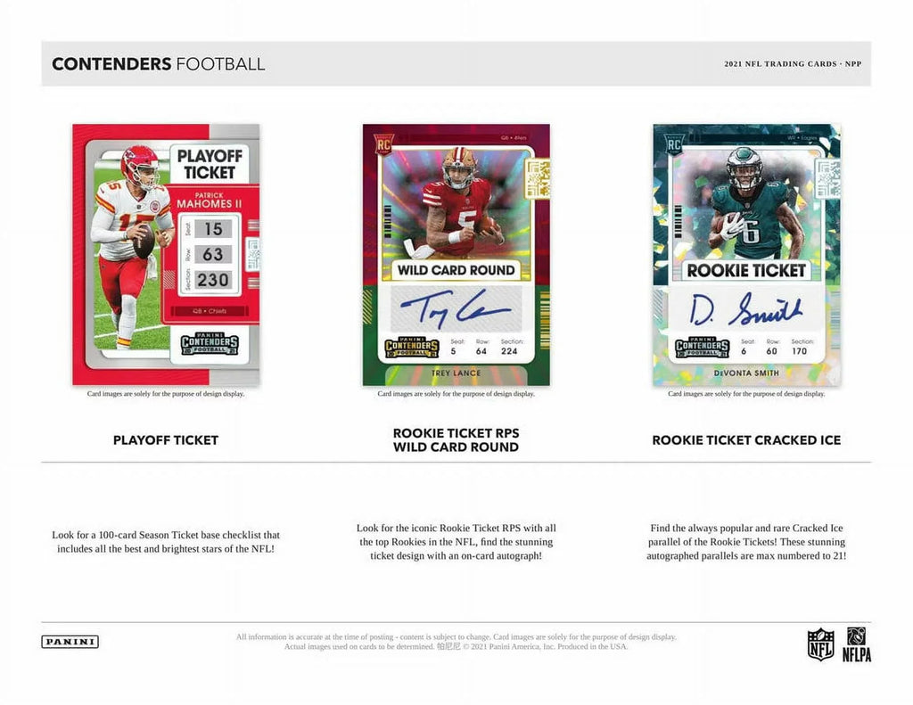 2021 NFL Panini Contenders Blaster Box (Factory Sealed)