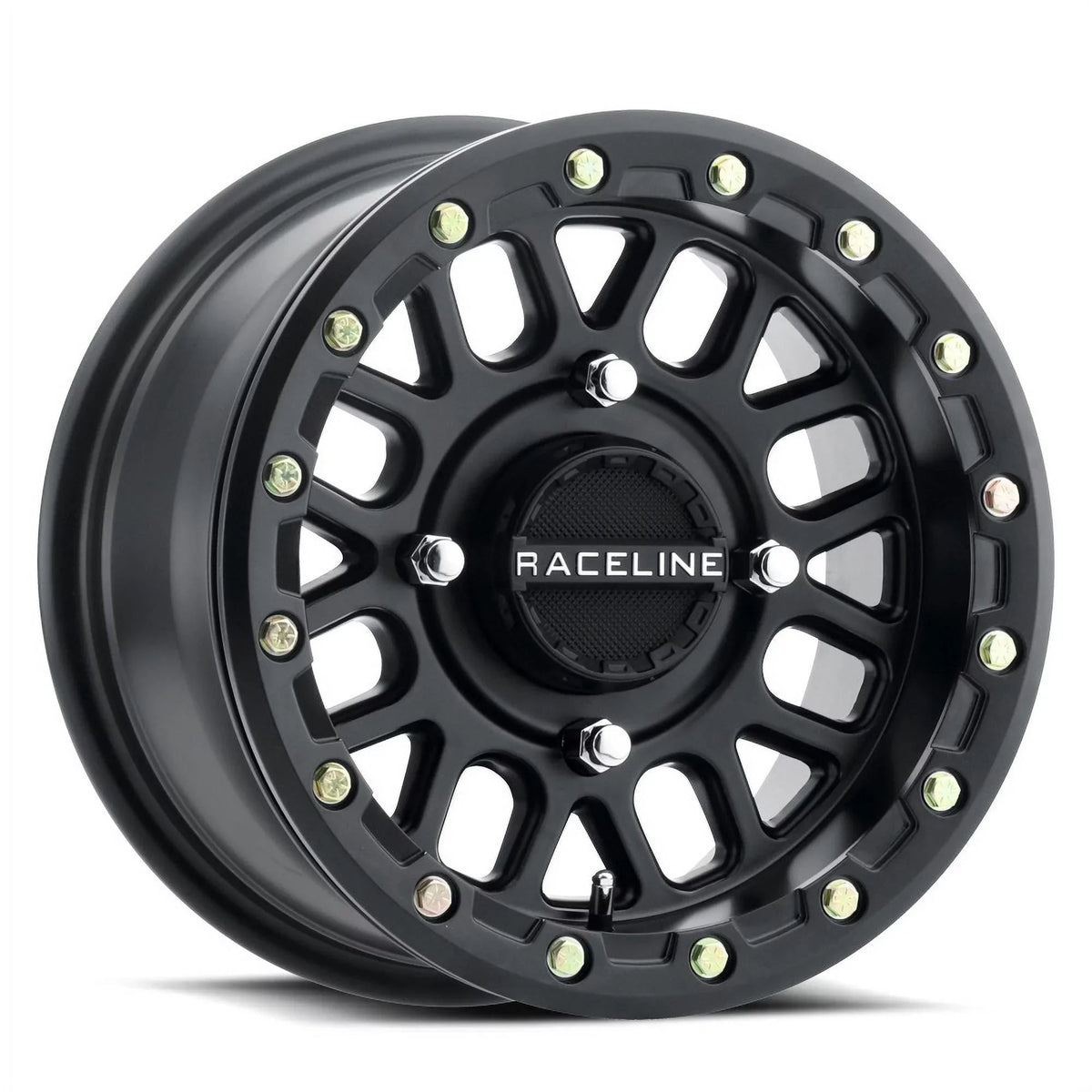 Raceline Podium Bdlk 14" Bk Wheels 26" Reptile Tires Kawasaki Mule Pro FXT