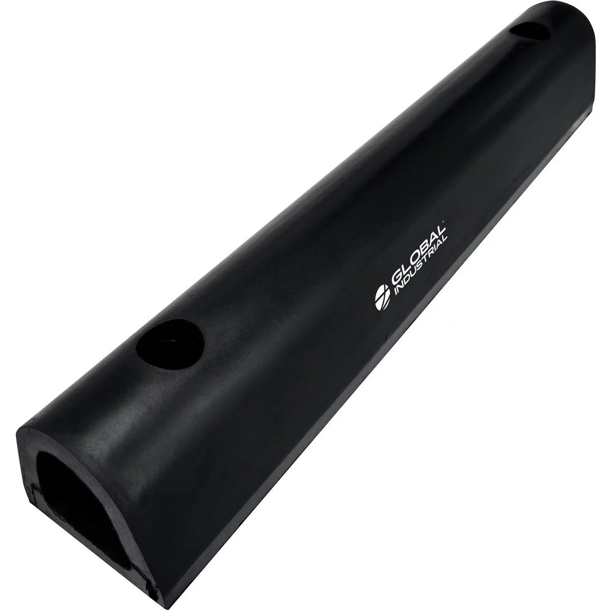 Global Industrial Extruded Rubber Fender Bumper, 24"L x 4-1/4"W x 4"H
