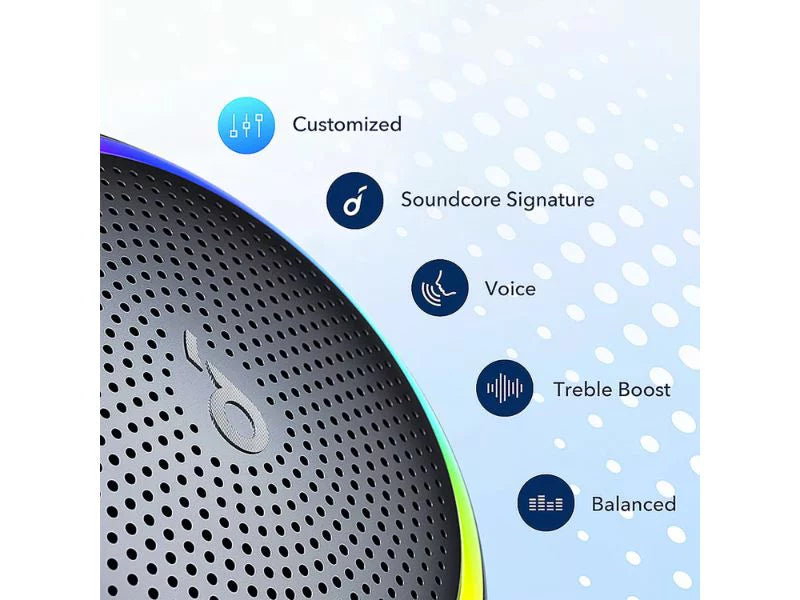 Refurbished Soundcore B3127Z11 Mini 3 Pro Portable Bluetooth Speaker 2-Pack Black 15H Playtime IPX7 Liquid