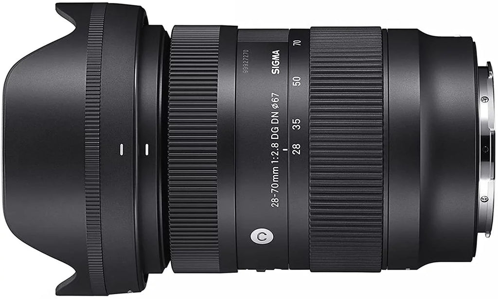 Sigma 28-70mm f/2.8 DG DN Contemporary Lens for E W/Extreme Pro SD Card, Photo Edit Software, More 27pcs