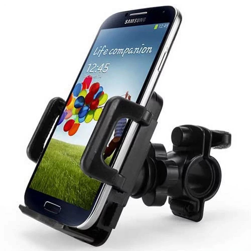 Holder Handlebar Bicycle Mount Bike Cradle Dock N1Y for Galaxy J7 (2018) Refine, J5, J3 (2018) Fold Alpha A9 A6 A50 A20 A10e - Sonim XP8 XP3 - Xperia 1 - Wiko Ride - Xiaomi Mi 9T