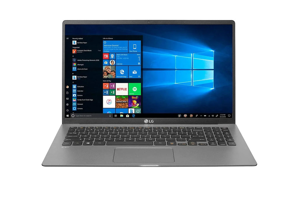 2022 Gram Ultralight Notebook - Full Day Battery - 15.6" FHD IPS - 11th i5-1135G7-16GB LPDDR4-1TB (512x2) NVMe SSD - Iris Xe Graphics - Backlit Keyboard RJ-45 Win 10 w/RATZK 32GB USB
